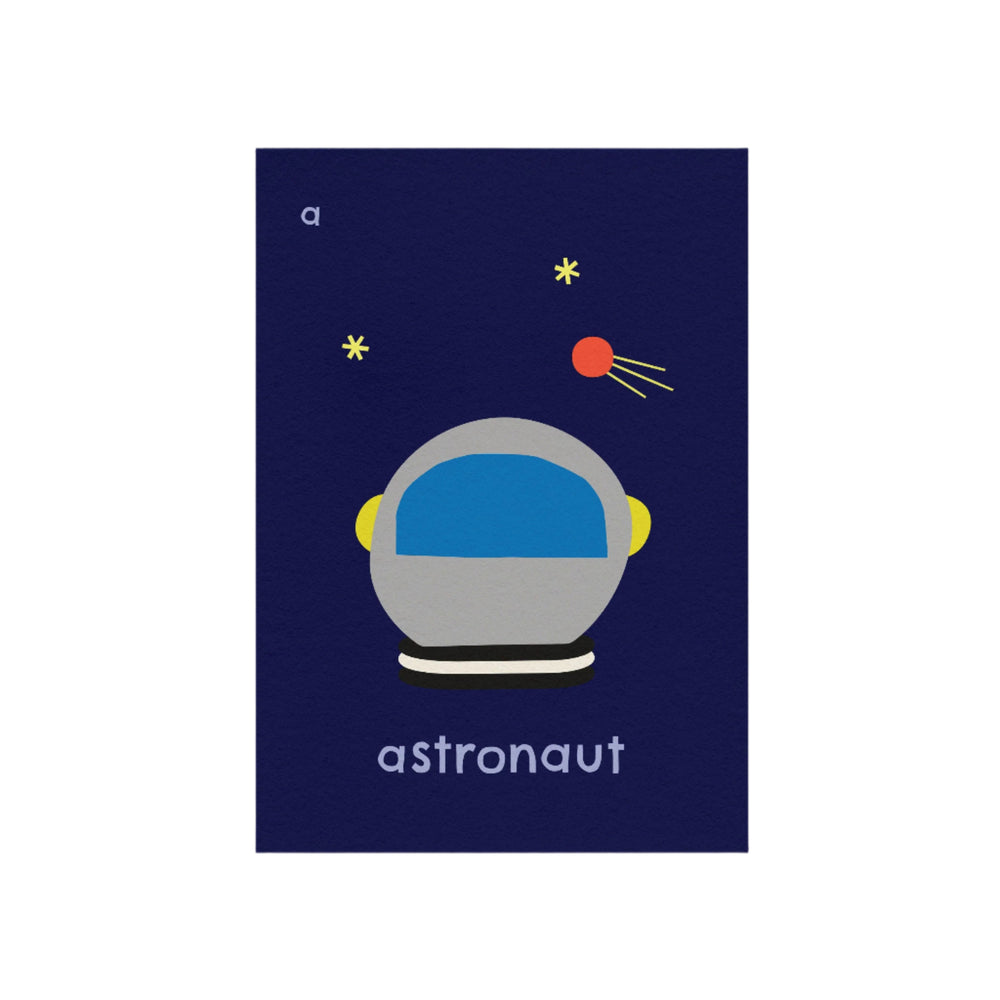 A for Astronaut Print