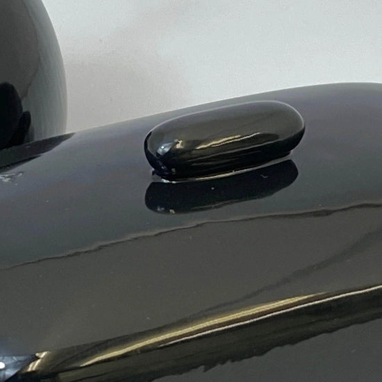 Butter Dish and Sugar Bowl Set - Jet Black Glaze