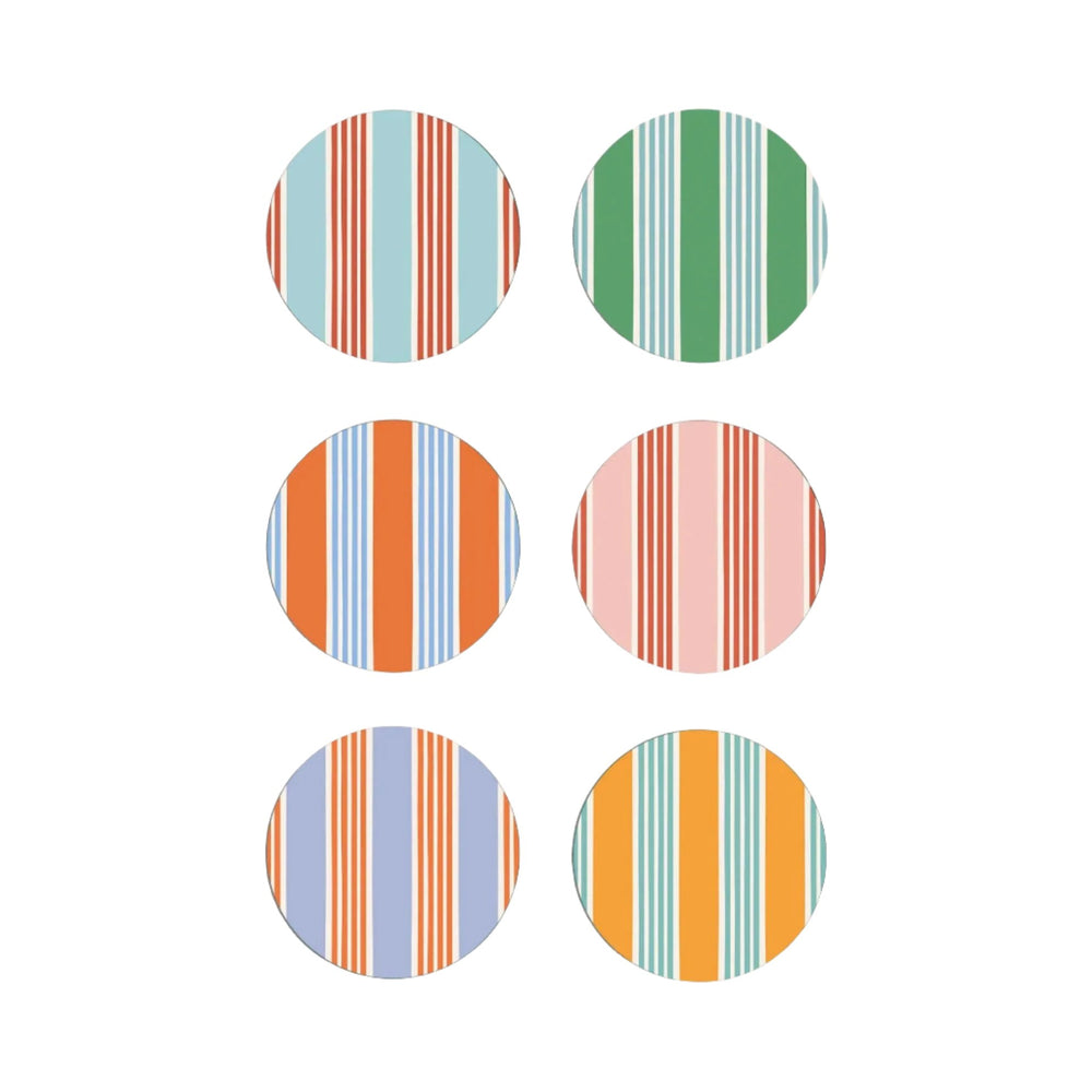 Amalfi Stripes Coaster