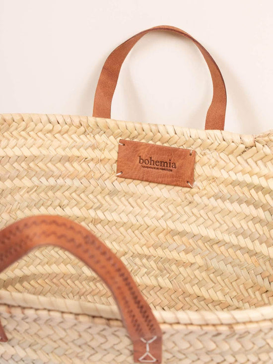 Parisienne Basket Bag - Tan