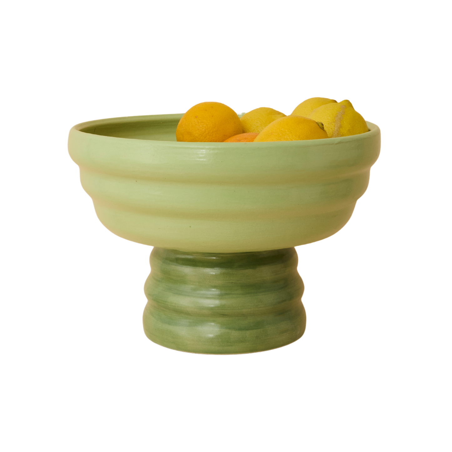 Pedestal Bowl - Green