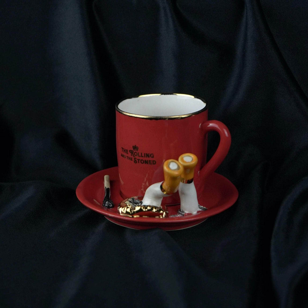 Stubbies Espresso Cup & Saucer