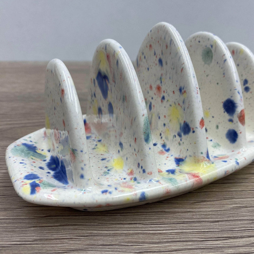 Toast Rack with Celebration Glaze