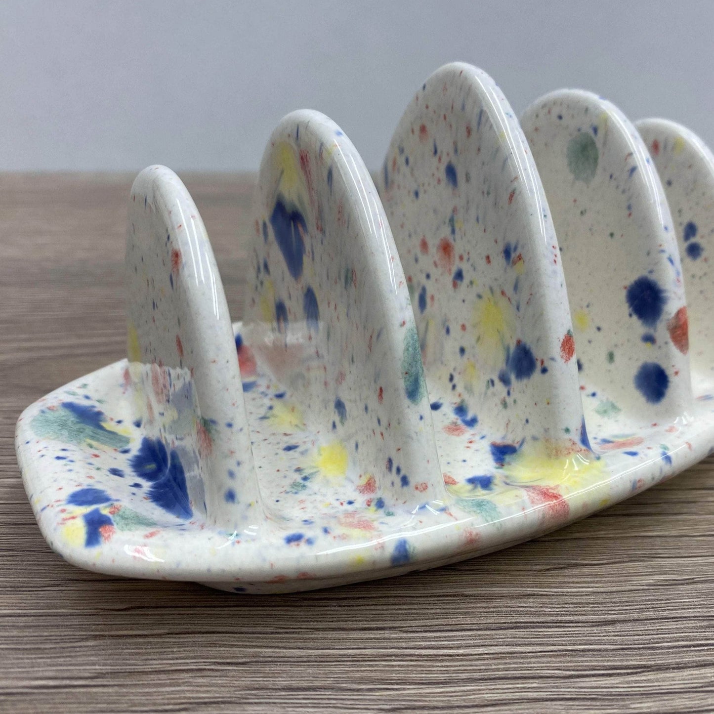 Toast Rack with Celebration Glaze