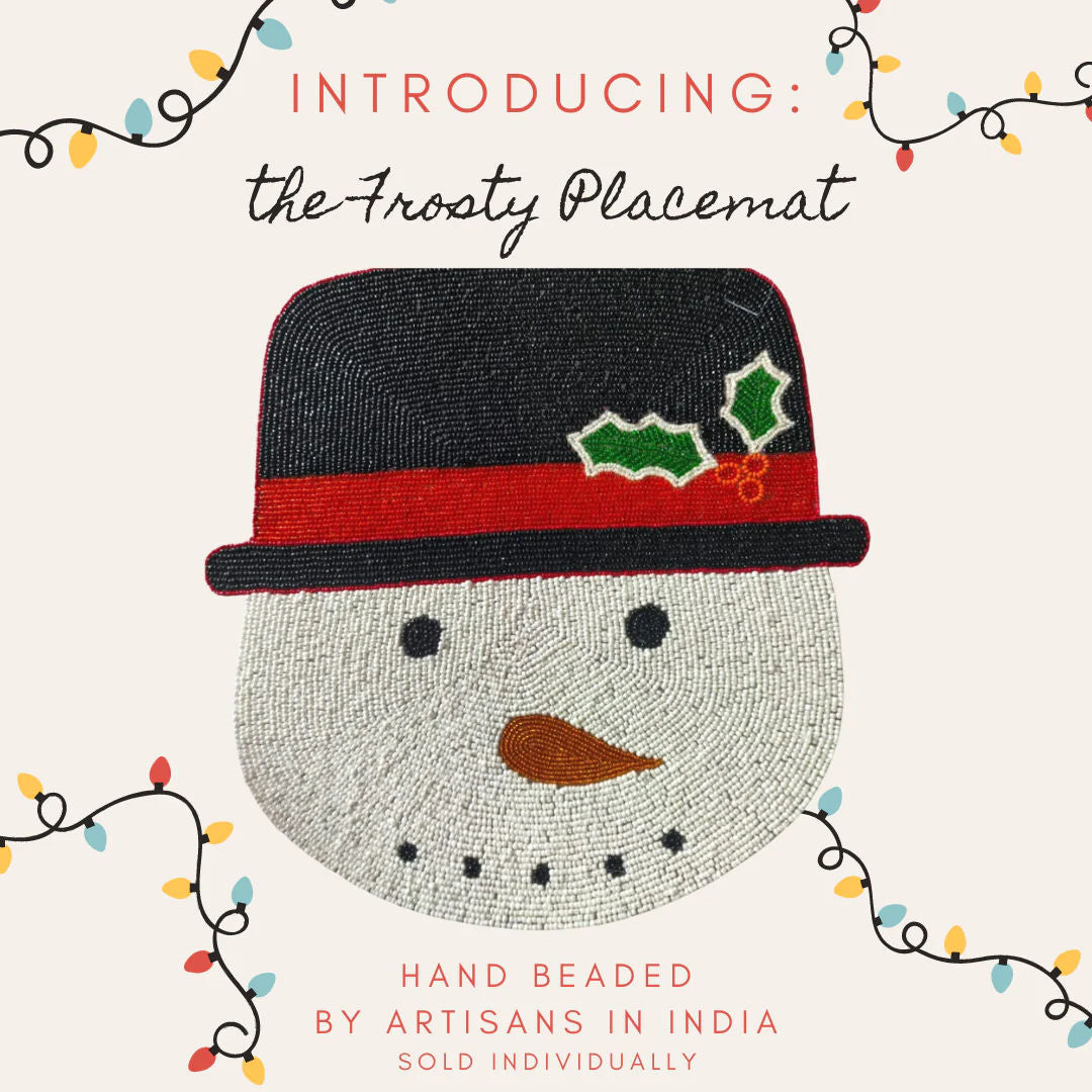 Frosty Snowman Placemat