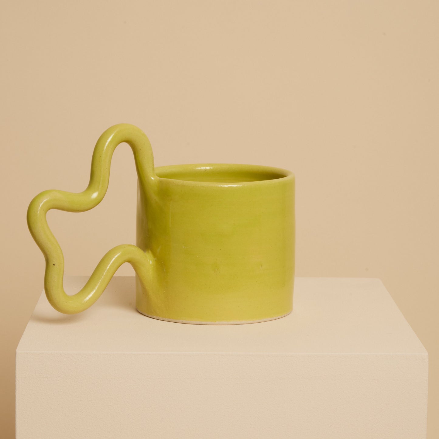 Wiggle Mug - Chartreuse