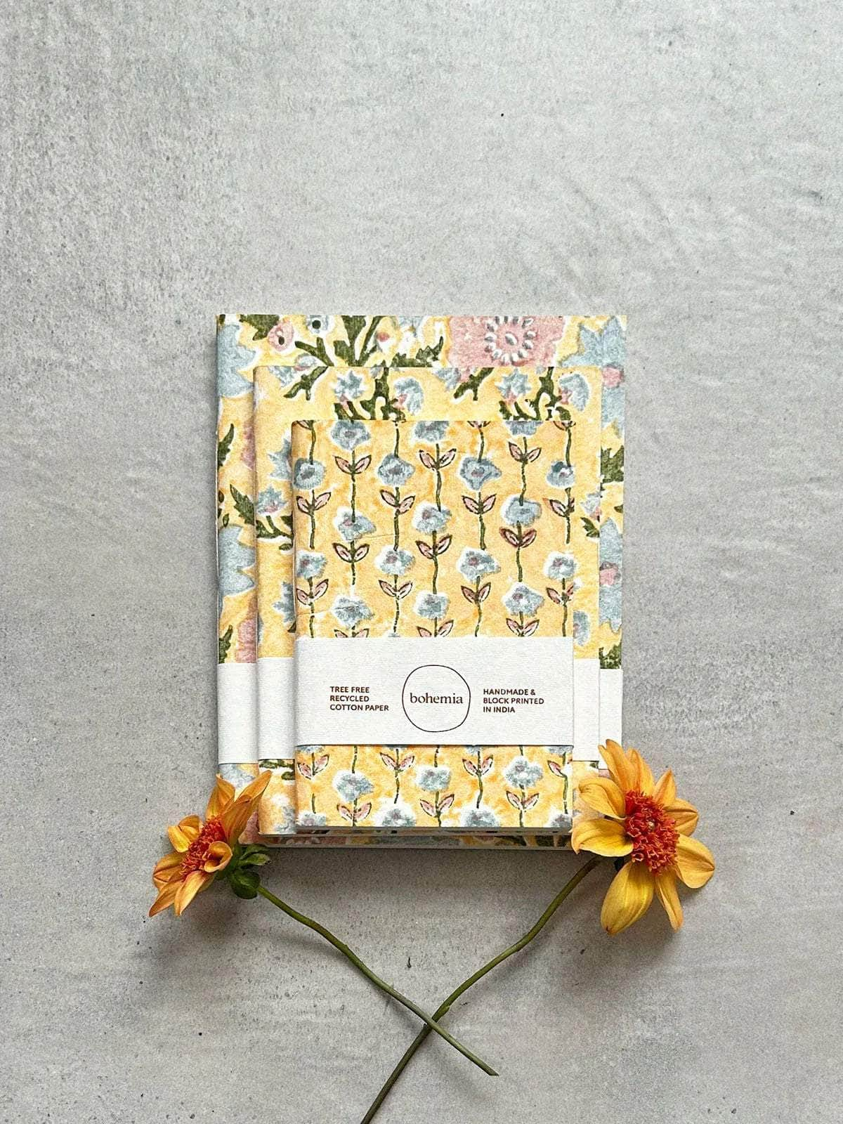 Notebook Set of 3 - Buttermilk