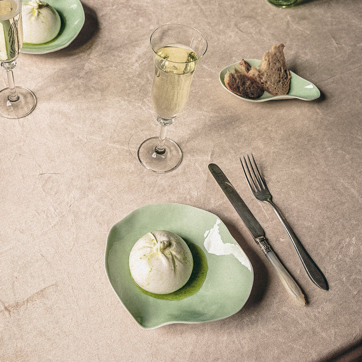 Set of 2 Small Plates / Gade Green / Indulge nº5