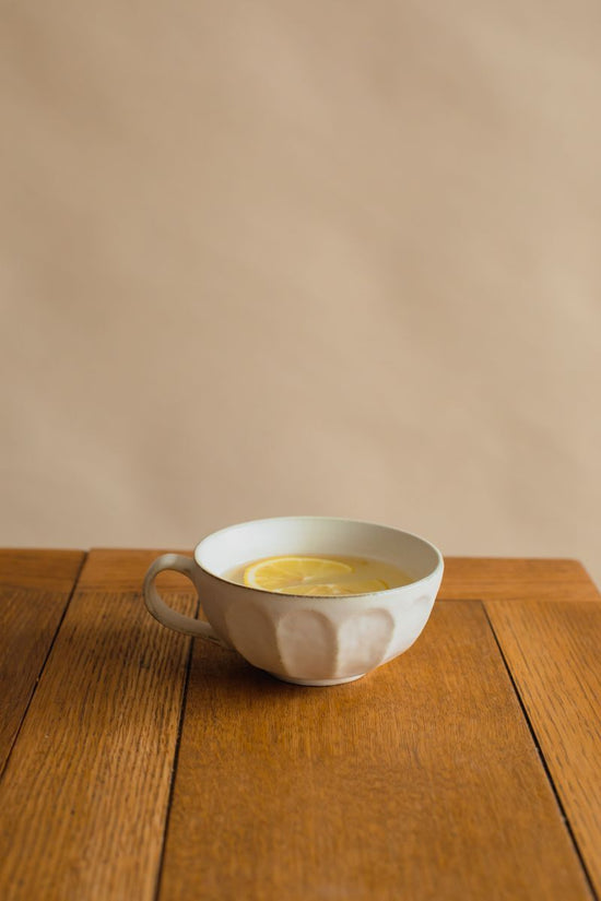 Kohyo Rinka Soup Mug and Saucer Plate Set