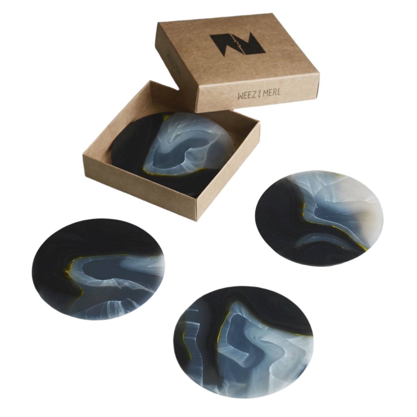 Set of Four Gift-Boxed Silo Coasters