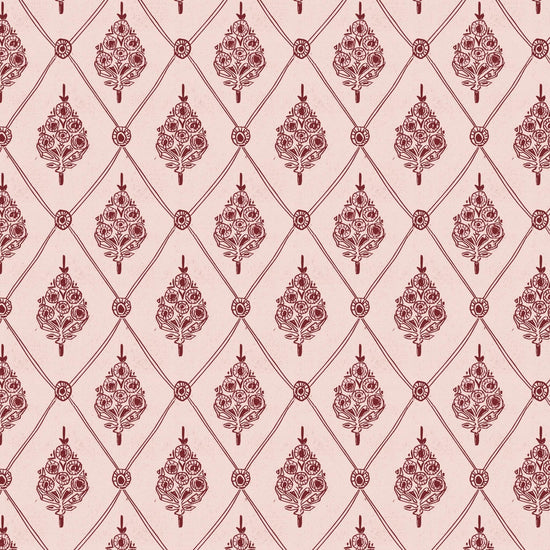 Agra Wallpaper - Pinks