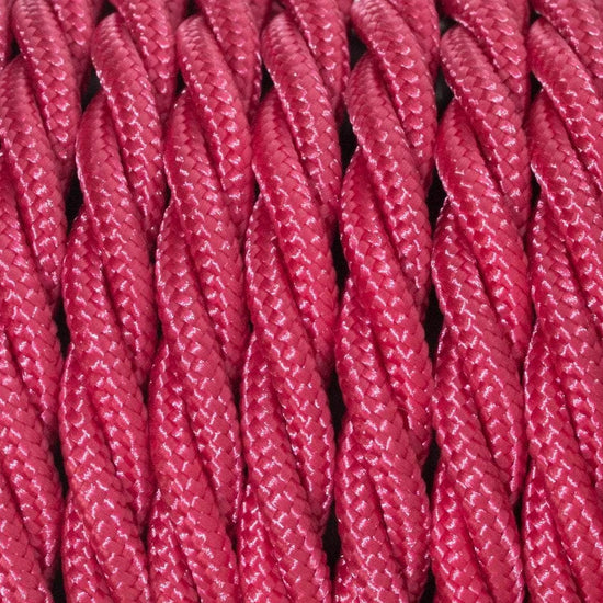 Fabric Extension Cable in Raspberry