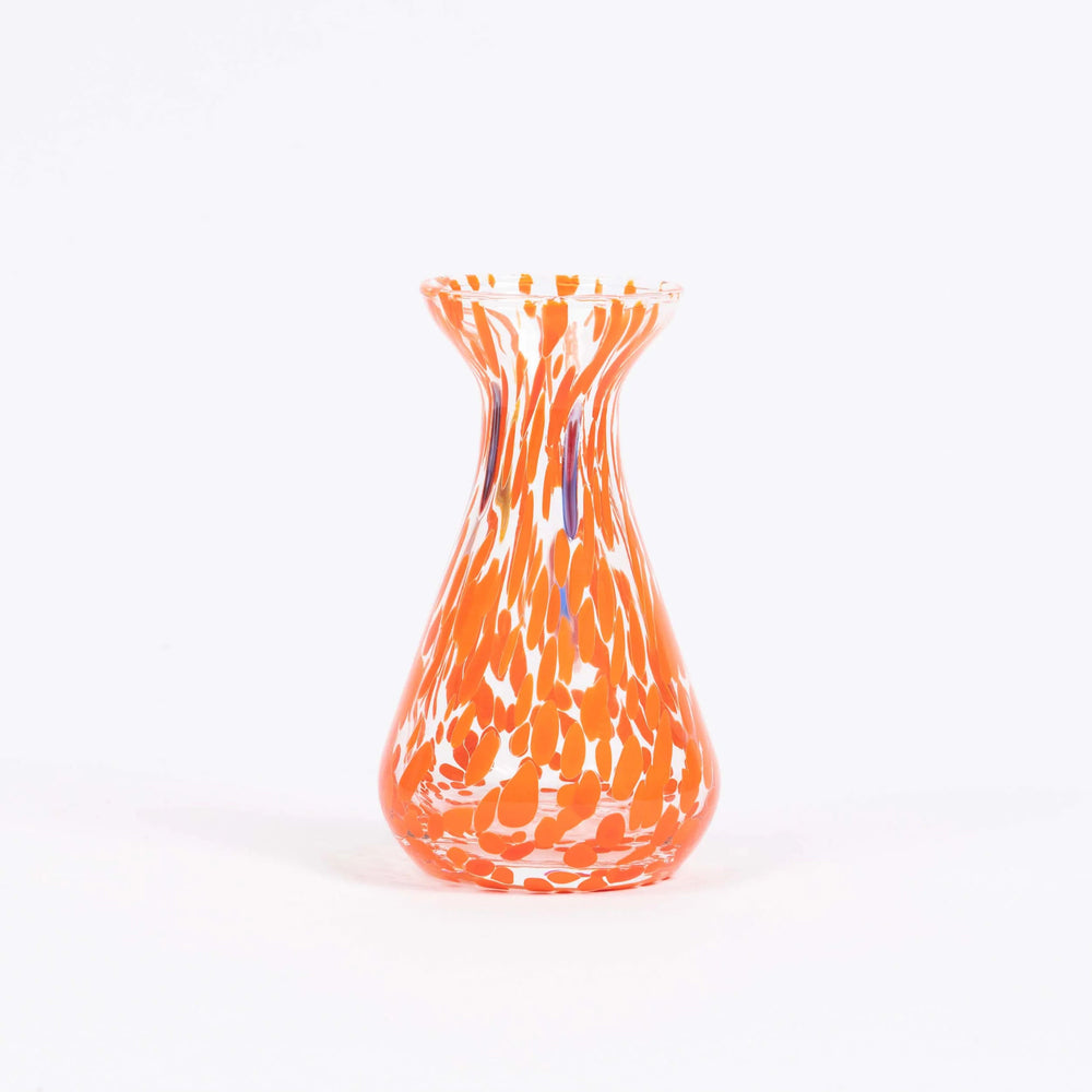 Orange Bud Vases