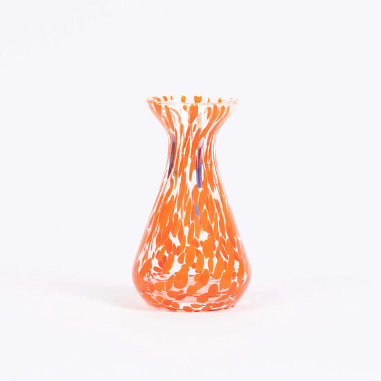 Orange Bud Vases