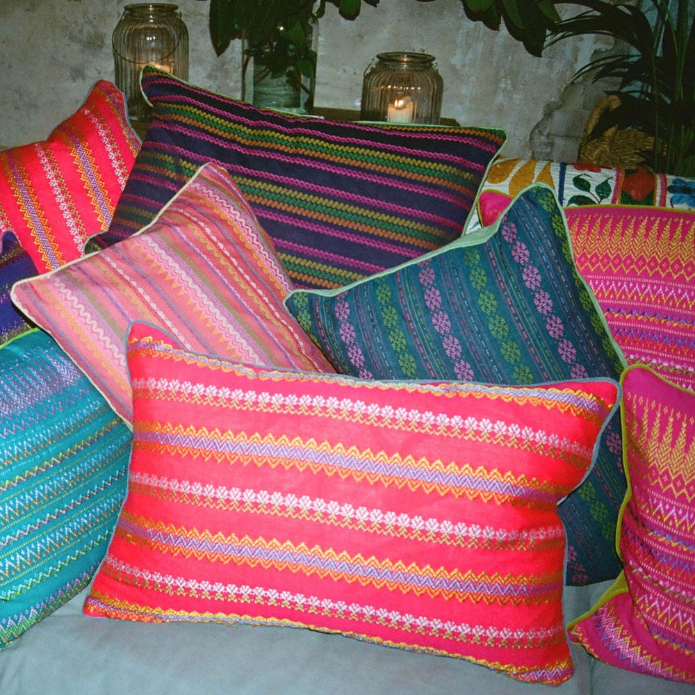 Acheik Fuchsia Cushion