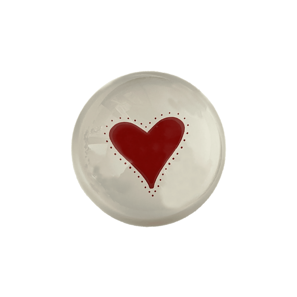 Decoupage Paperweight, Heart