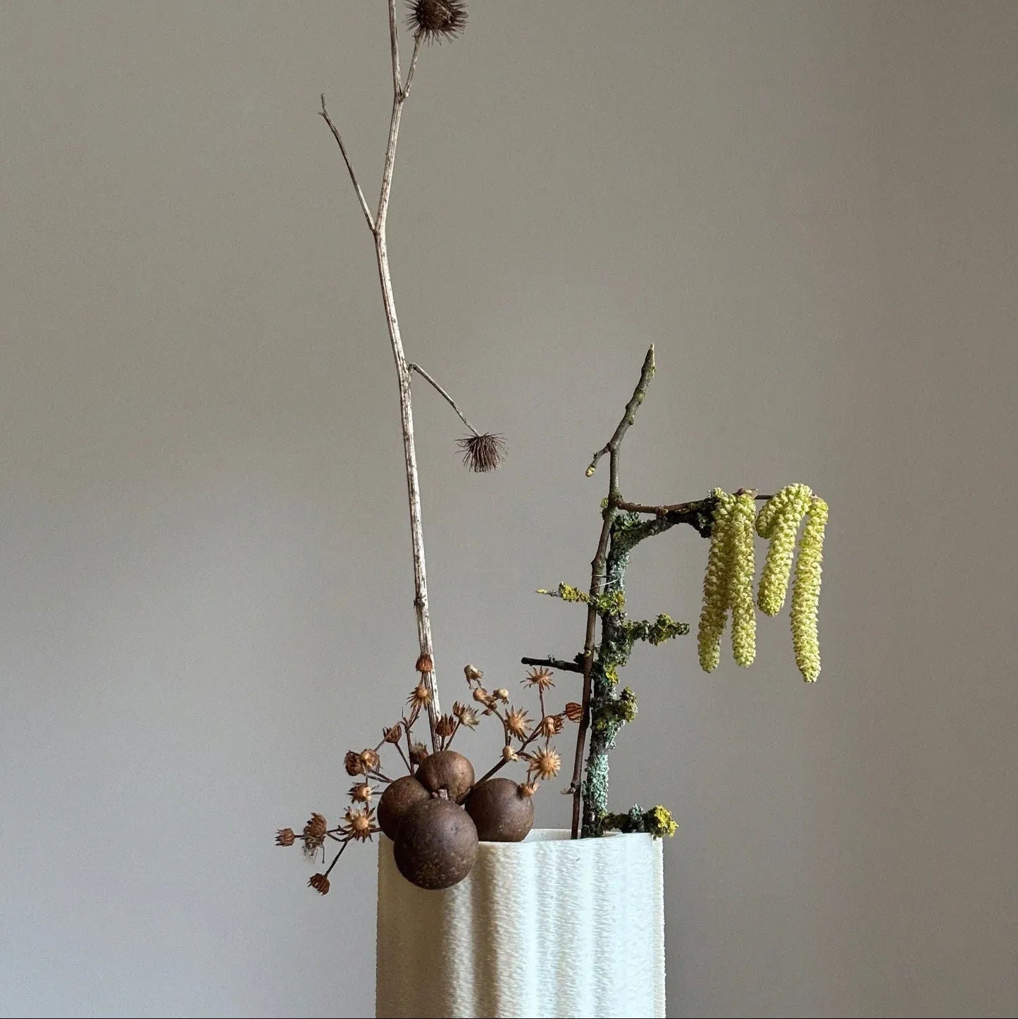 Ruut | Tall Vase | Sandstone