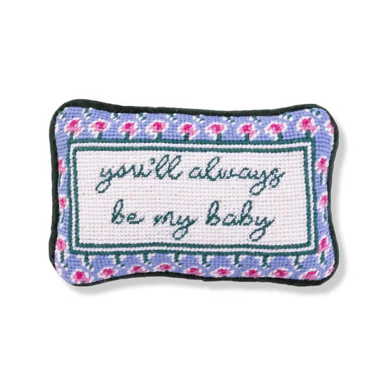 Be My Baby Mini Needlepoint Pillow