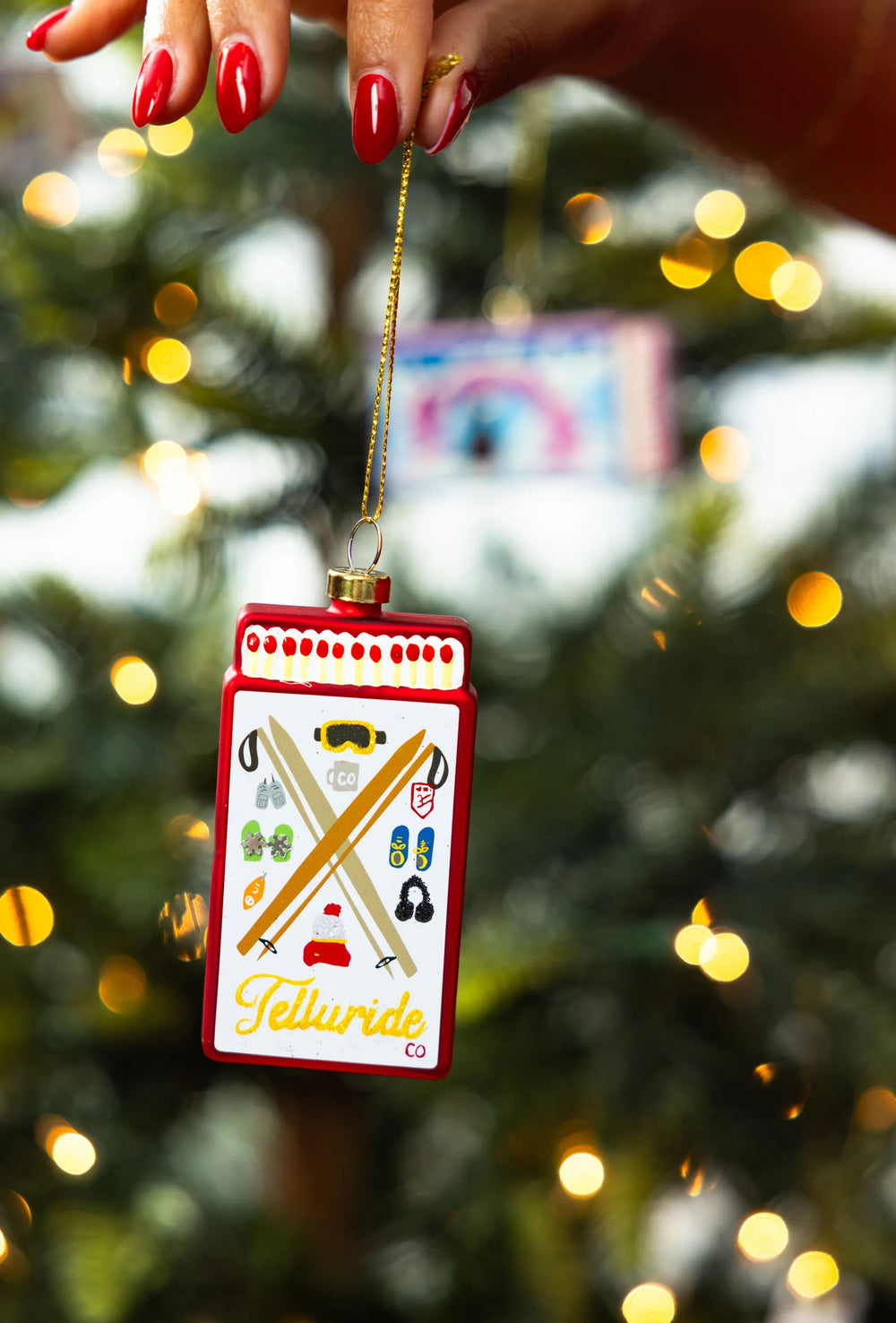 Matchbook Ornament - Telluride