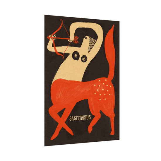 Tabby Booth Fine Art Zodiac Print • Sagittarius