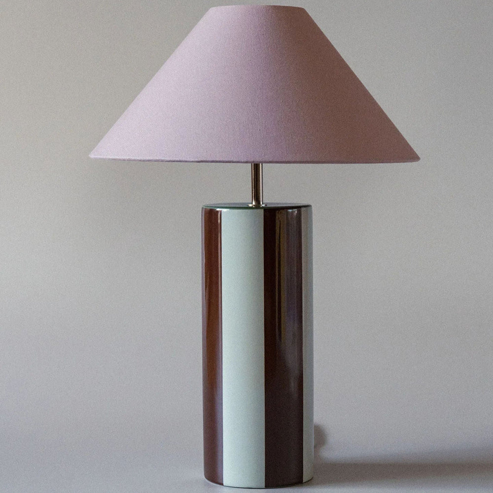 Lilac Cotton Conical Lampshade