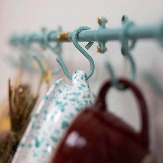 The 80cm Pastel Turquoise Hanging Rail