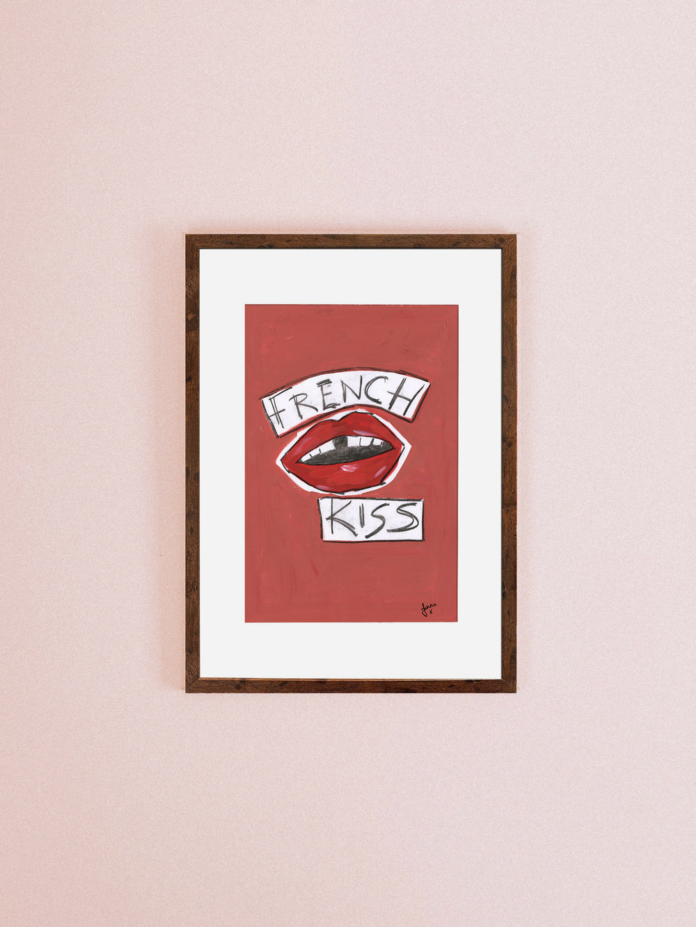 French Kiss Artwork