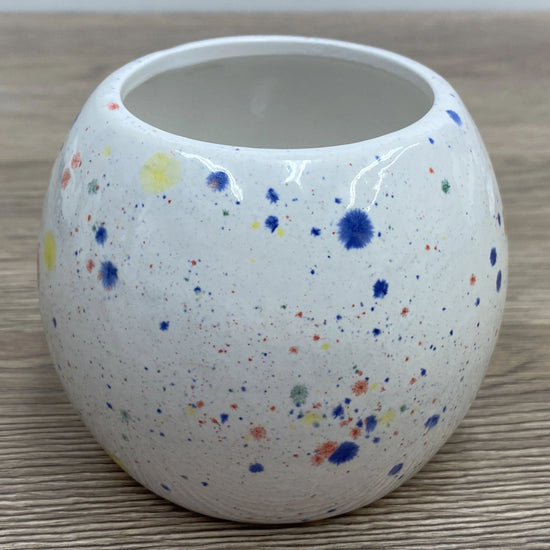 Sugar Bowl with Lid and Spoon in a Celebration Glaze