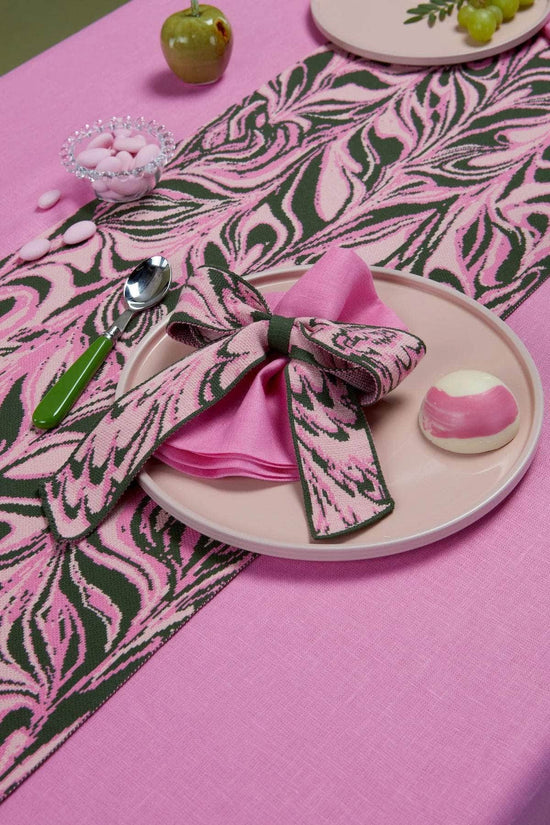 Bow Napkin Ring - Pink Bloom