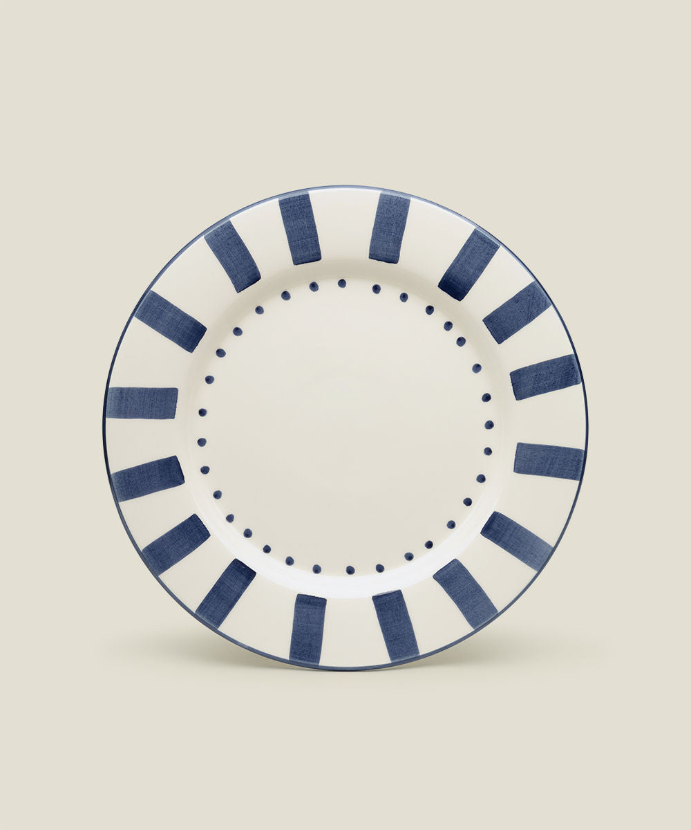 Circus Dinner Plate Blue