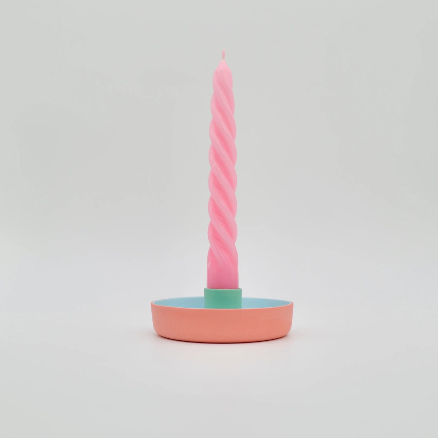 Candle Holder Pink/Blue/Green