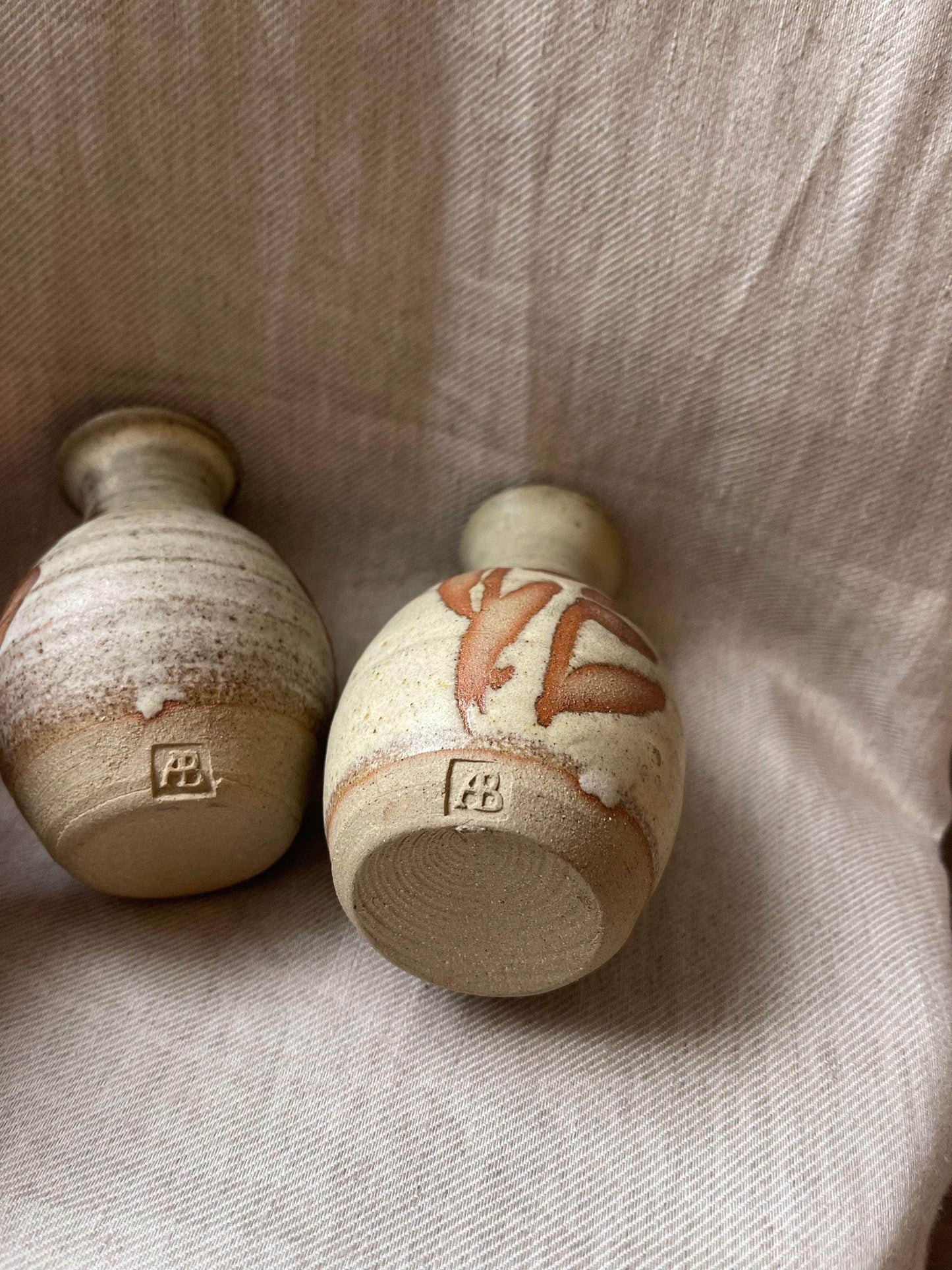 A Pair of Ceramic Vases