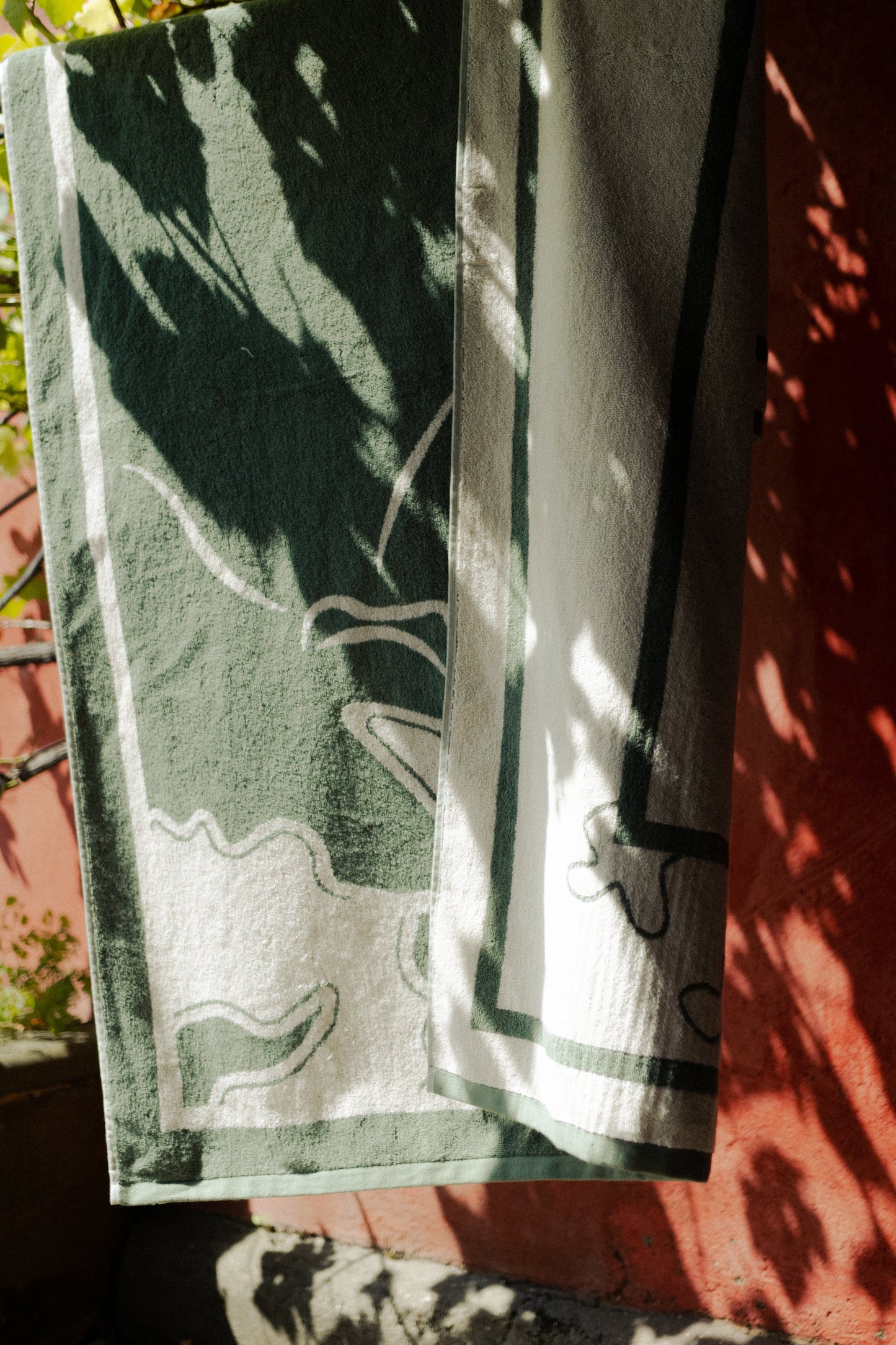 The Bee and Moth Towel Pair