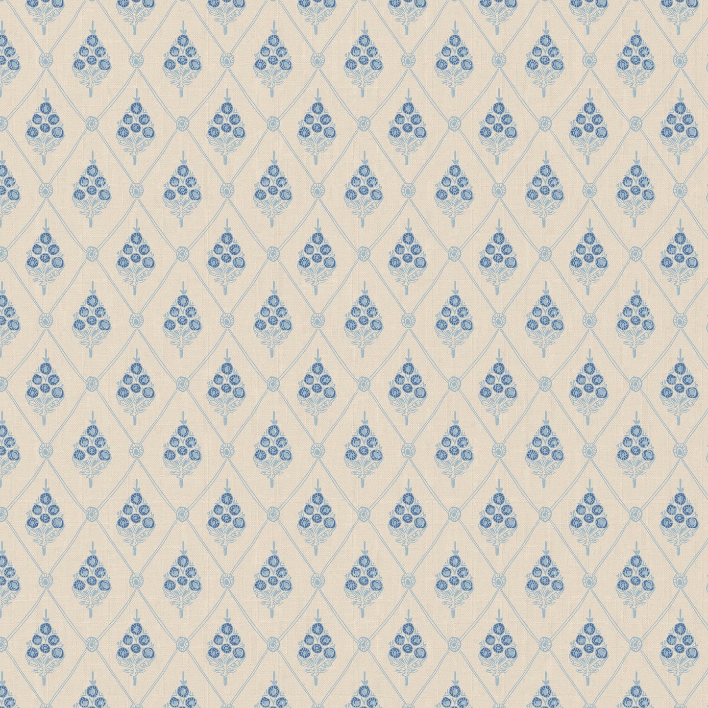 Agra Fabric - Aqua