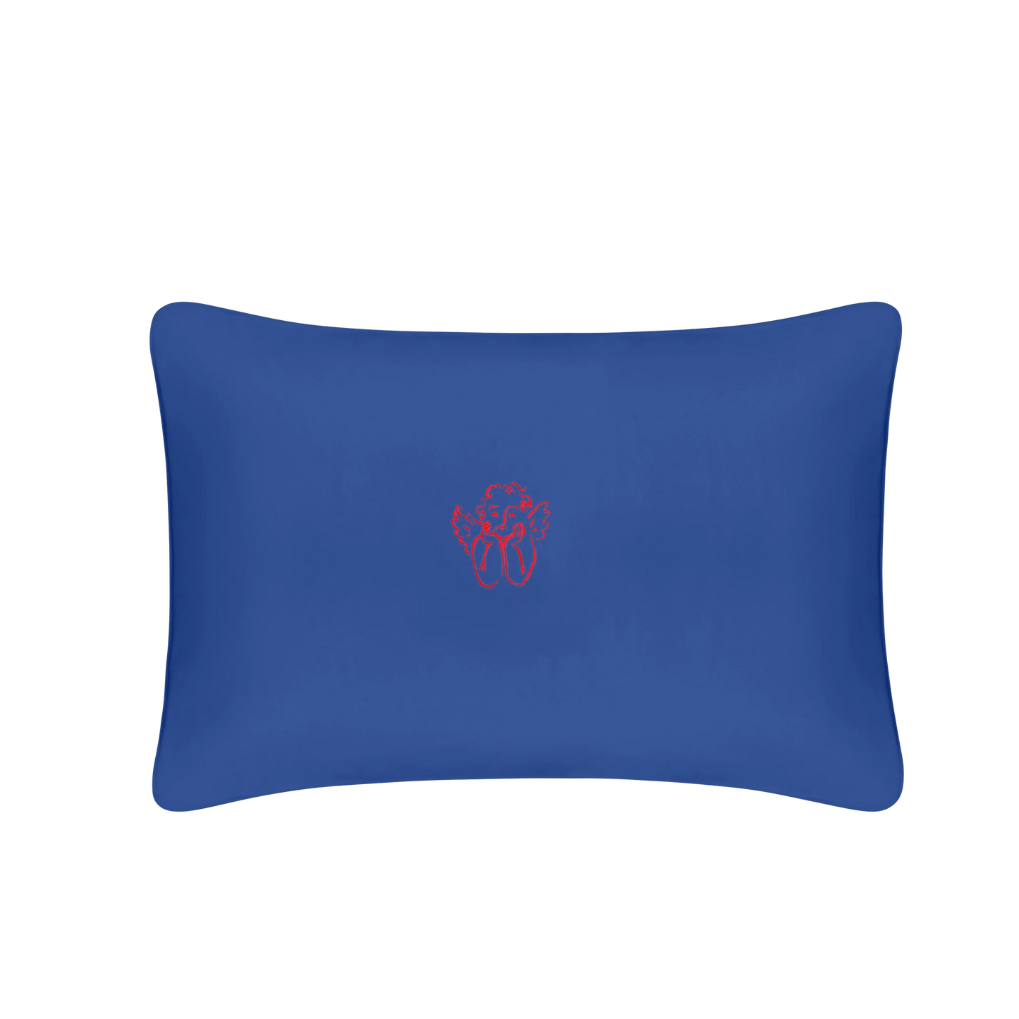 Cherub Pillowcase Pair Blue