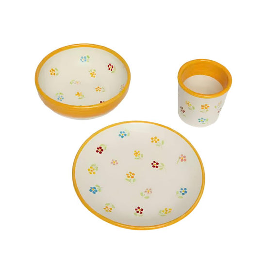 Children’s Ceramic Set "Flowers"