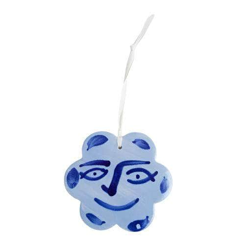 Sciacca Facci Hanging Decoration Blue