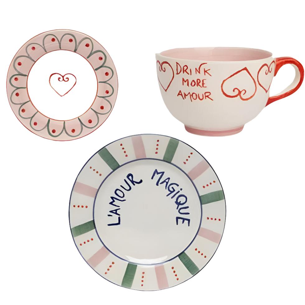 L'amour Magique Breakfast Set