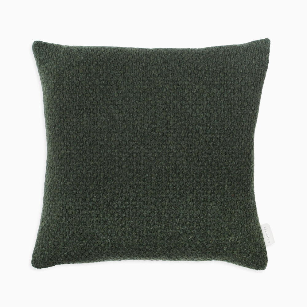 Green Textured Cushion