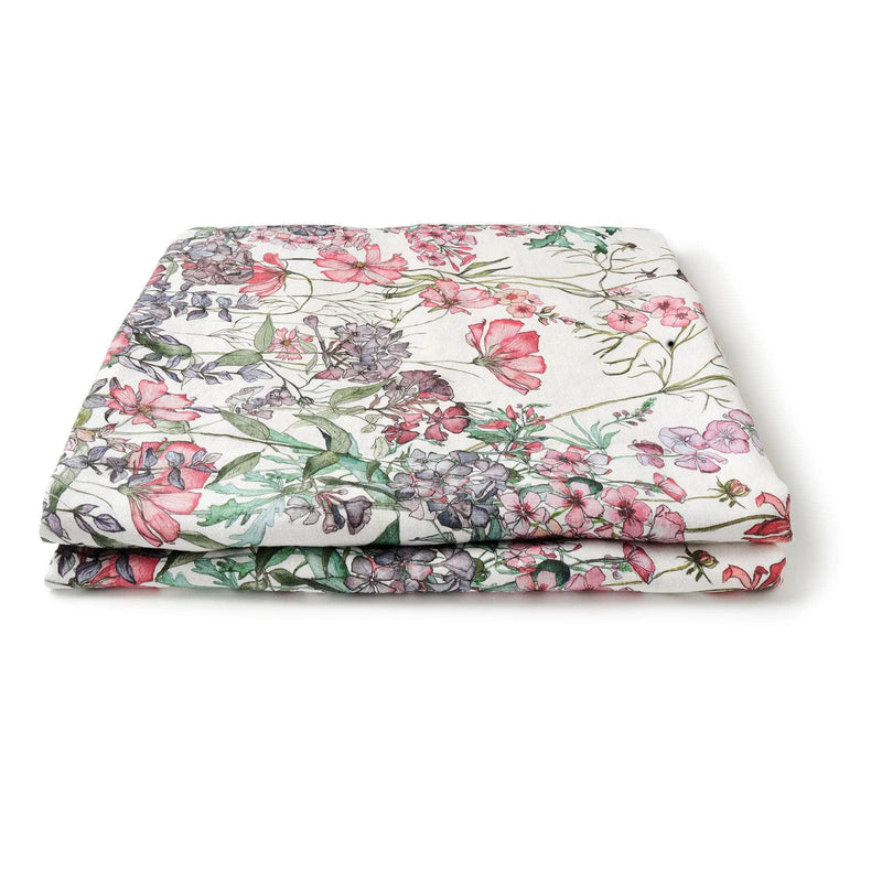 English Cutting Garden Linen Table Cloth