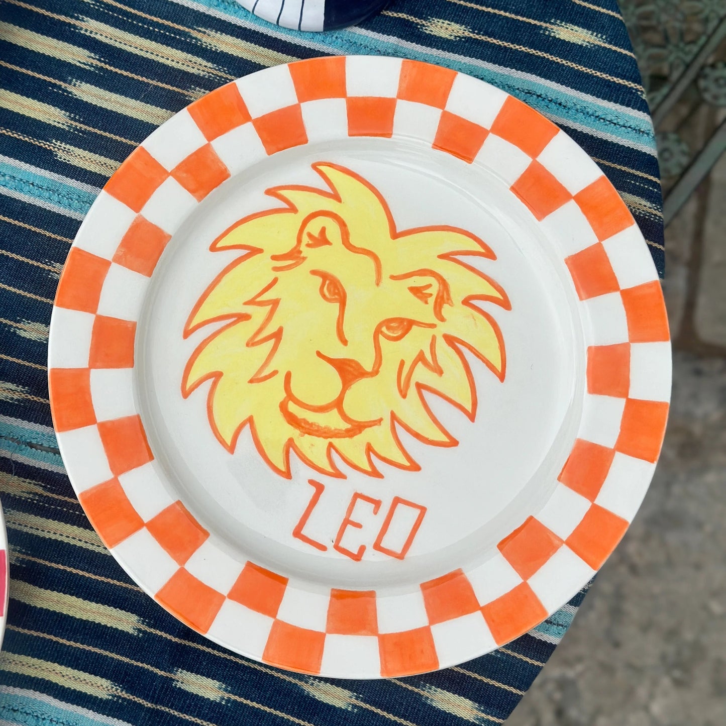 Zodiac Plate - Leo