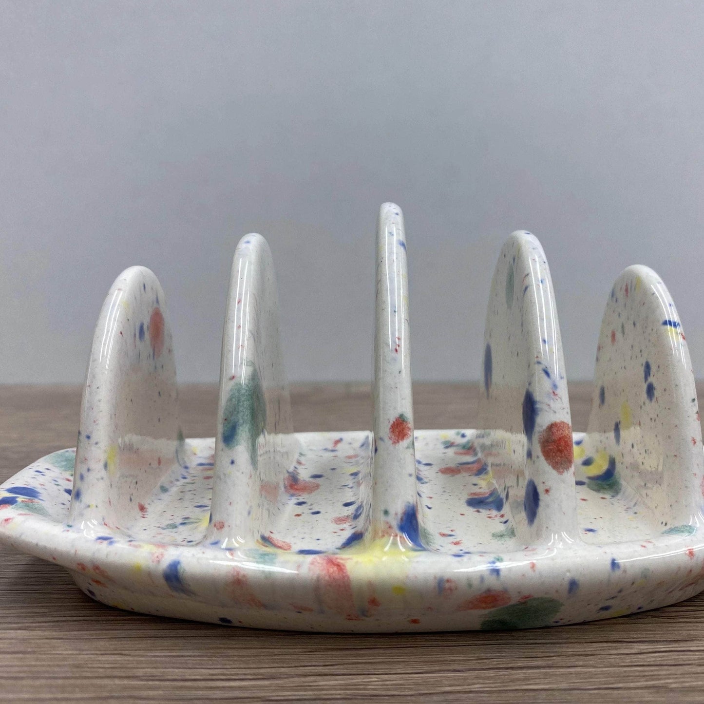 Toast Rack with Celebration Glaze