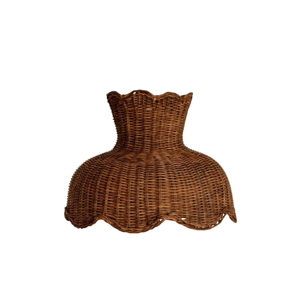 Anar Rattan Pendant Shade (Medium Teak)