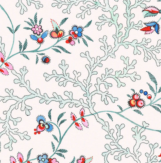 Coral & Fauna - in Rainbow - Wallpaper