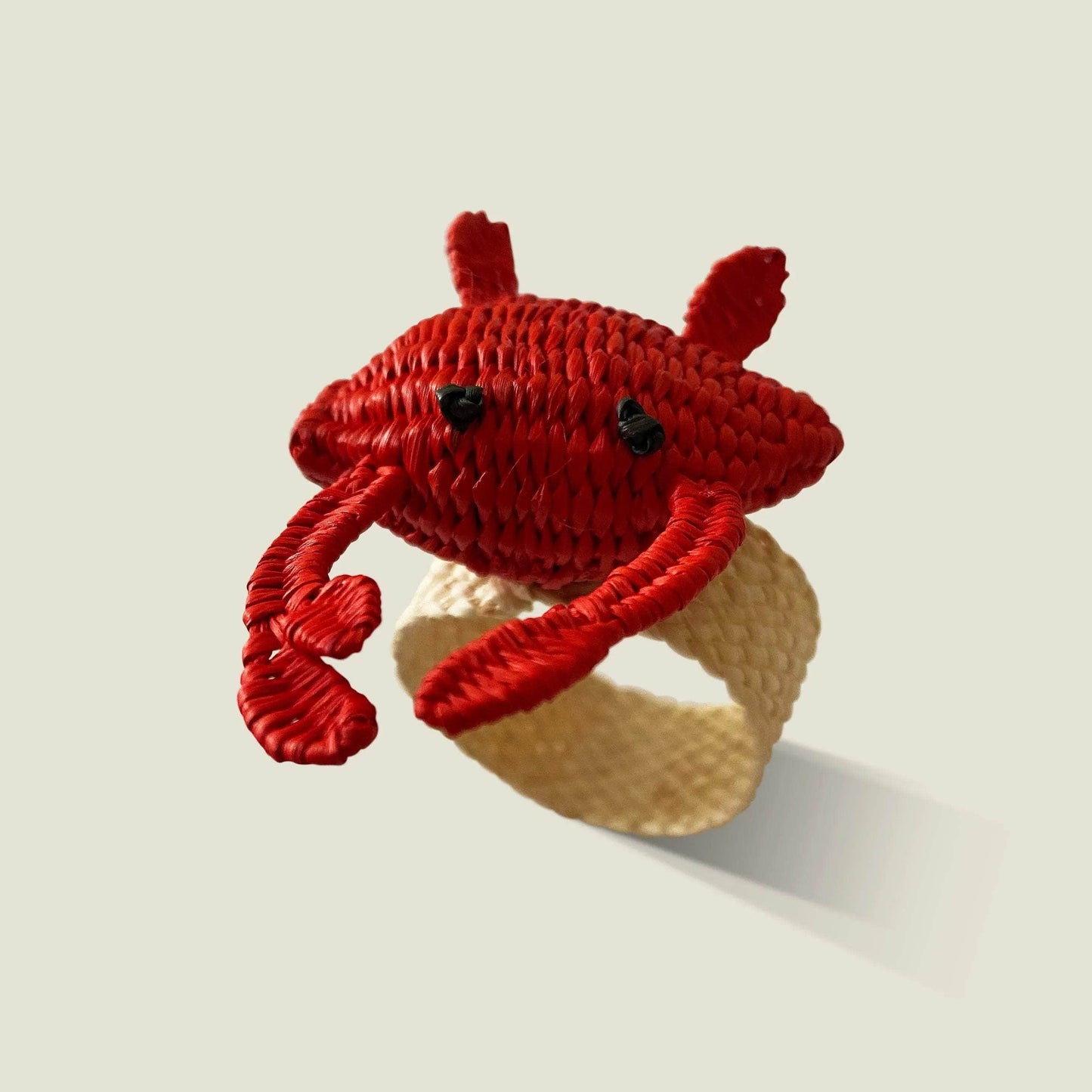 Palmito Crab Napkin Rings (Set of 4)