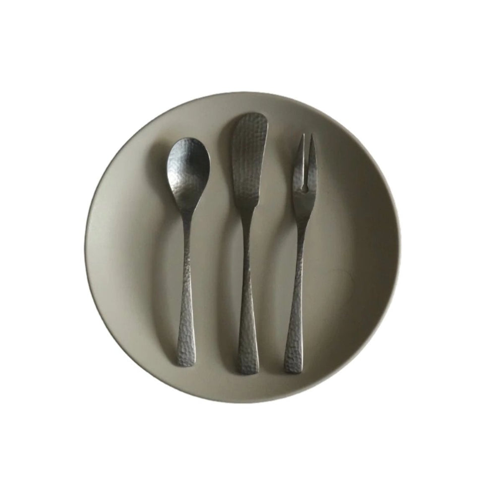 Nagomi 3-Pieces Small Cutlery set - for Desserts, Pastries and Teas