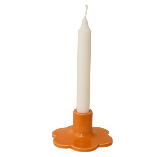 Solo Candle Holder - Orange