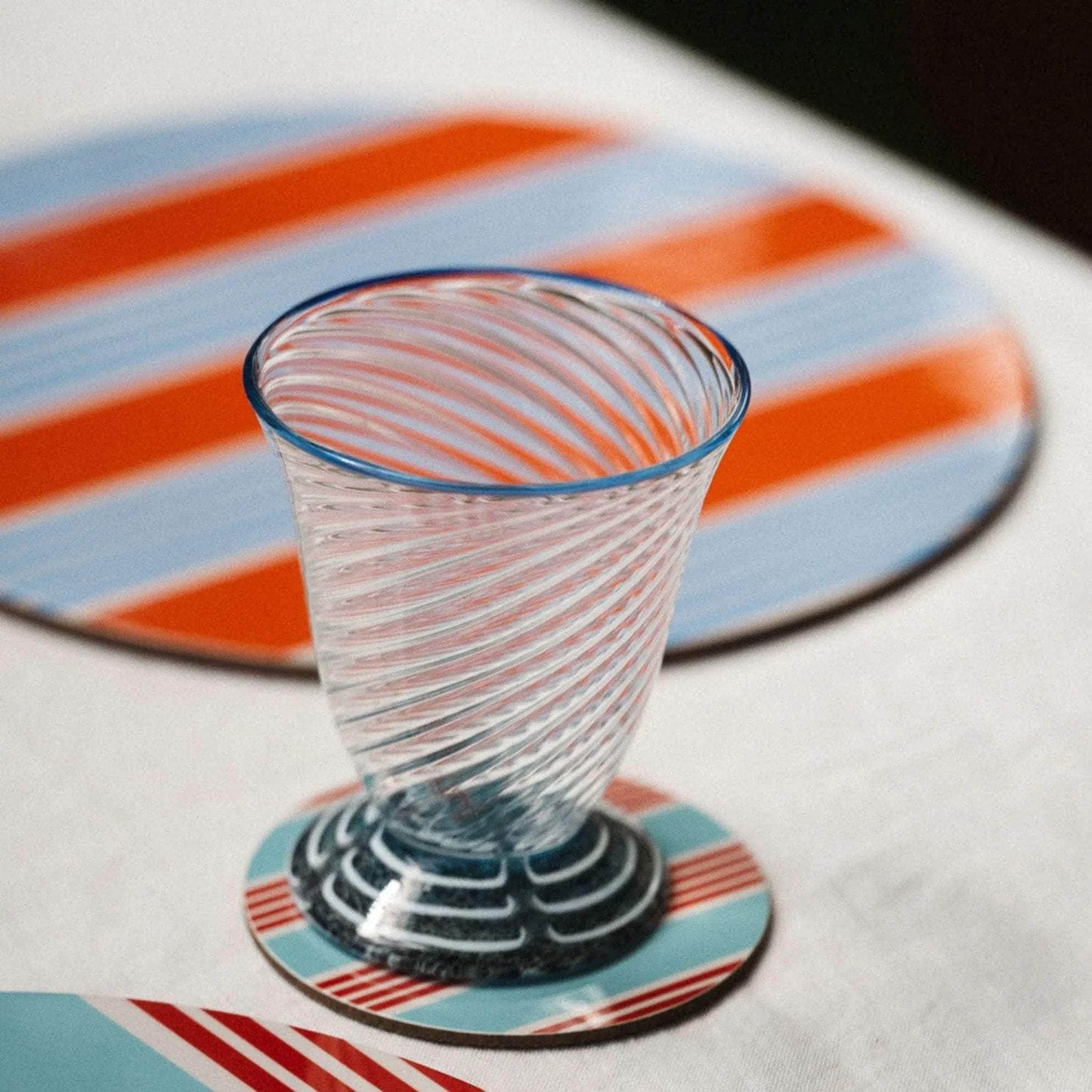 Amalfi Stripes Coaster