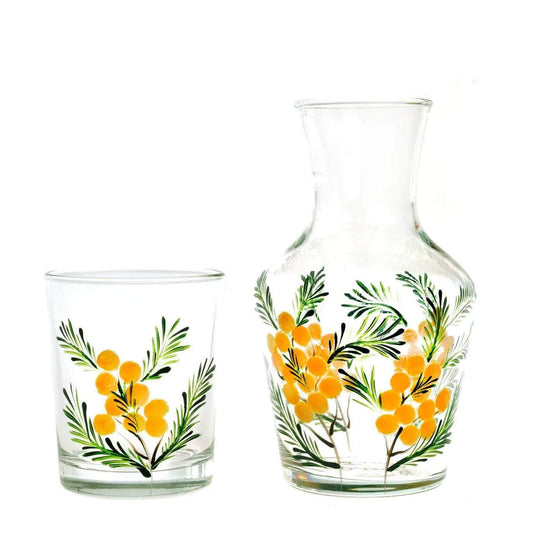 Wild Gorse Carafe And Tumbler