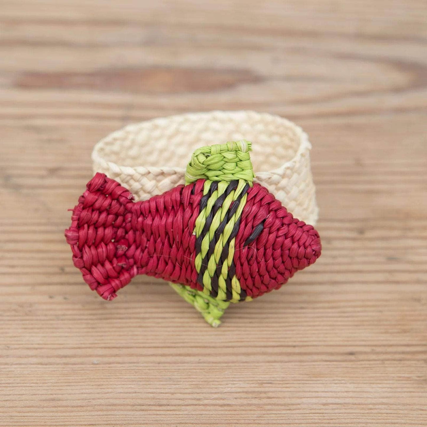 Fish Napkin Ring- Red